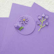 Lilac Blossom Color Essentials Cardstock Pack - Spellbinders