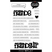 Friends-Friendship Clear Stamps - Photoplay - PRE ORDER
