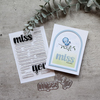 Miss You Clear Stamps - Photoplay