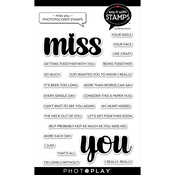 Miss You Clear Stamps - Photoplay - PRE ORDER