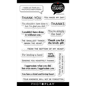 Inside Out: Thank You Clear Stamps - Photoplay - PRE ORDER