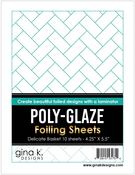 Delicate Basket Poly-Glaze Foiling Sheets - Gina K Designs