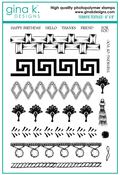 Terrific Textiles Stamp Set - Gina K Designs