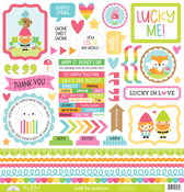 Over The Rainbow This & That Sticker Sheet - Doodlebug - PRE ORDER