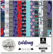 Curling 12x12 Paper Pack - Wild Whisper Designs