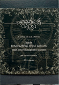 Black Interactive Folio Album - Graphic 45 - PRE ORDER