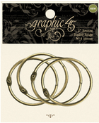 Bronze Binder Rings - Graphic 45
