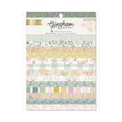 Gingham Garden 6x8 Paper Pad - Crate Paper