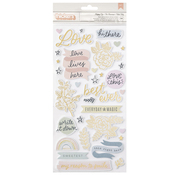 Gingham Garden Phrase Thickers - Crate Paper - PRE ORDER