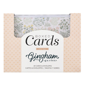 Gingham Garden Boxed Card Set - Crate Paper