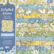 Nature's Garden Delightful Daisies 12x12 Paper Pad - Crafter's Companion