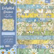 Nature's Garden Delightful Daisies 6x6 Paper Pad - Crafter's Companion