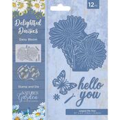 Daisy Bloom Stamp and Die - Natures Garden Delightful Daisies - Crafter's Companion