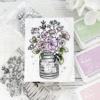 Inky Bouquet Stamp - Pinkfresh Studio