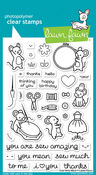 Sew Very Mice Clear Stamps - Lawn Fawn