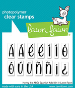 Henry Jr.'s ABCs Spanish Add-On Clear Stamps - Lawn Fawn