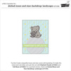 Dotted Moon and Stars Backdrop: Portrait Lawn Cuts - Lawn Fawn