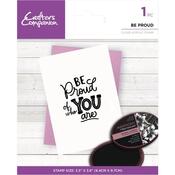 Be Proud Acrylic Stamps - Crafter's Companion - PRE ORDER