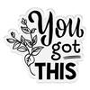 You Got This Acrylic Stamps - Crafter's Companion