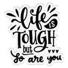 Life is Tough Acrylic Stamps - Crafter's Companion
