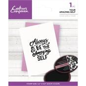 Your Amazing Self Acrylic Stamps - Crafter's Companion - PRE ORDER