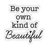 Be Beautiful Acrylic Stamps - Crafter's Companion