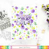 Daisy Pattern Stencil Quad - Waffle Flower Crafts