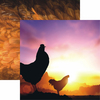 Sunrise on the Farm Paper - Chicken Life - Reminisce