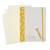 Yellow Sticky Folio - We R Memory Keepers