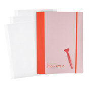 Red and Blush Sticky Folio - We R Memory Keepers