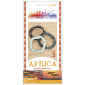 African Stacking Bracelets - Craft Around The World - American Crafts