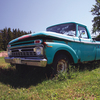 Blue Pickup Paper - Vintage Trucks - Reminisce