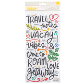 Travel Notes Puffy Thickers - Where To Next? - Vicki Boutin