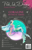 Coraline - Pink Ink Designs 6"X8" Clear Stamp Set