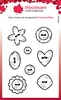 Singles Buttons - Woodware Clear Stamp 3"X4"