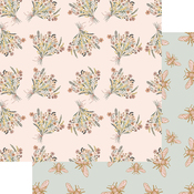 Be-u-tiful Bouquet Paper - Honey & Bee - Fancy Pants Designs - PRE ORDER