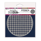 Coasters 4 MEdia Stencil - Dina Wakley MEdia