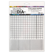 Grid Collage Paper - Dina Wakley MEdia