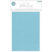 Sky Blue Essential Glitter Cardstock Pack - Craft Consortium