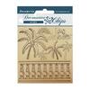 Palms Decorative Chips - Blue Dream - Stamperia