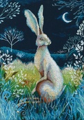 Hare By Night (14 Count) - RTO Counted Cross Stitch Kit 10.04"X14.17"