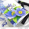 Craft-A-Flower: Himalayan Blue Poppy Layering Die Set - Altenew