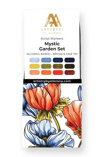 Altenew Spring Garden Set Watercolor Brush Markers