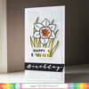 Sketched Daffodil Stamp Set - Waffle Flower Crafts