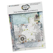 Vintage Artistry Everywhere Spiral Notebooks - 49 And Market