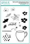 Be Encouraged Clear Stamps - Gina K Designs