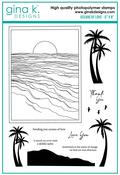 Ocean's Of Love Clear Stamps - Gina K Designs