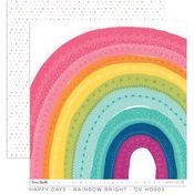 Rainbow Bright Paper - Happy Days - Cocoa Vanilla Studio