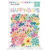 Happy Days Die Cut Floral Ephemera - Cocoa Vanilla Studio
