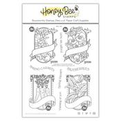 Spring Seeds Stamp Set - Honey Bee Stamps
